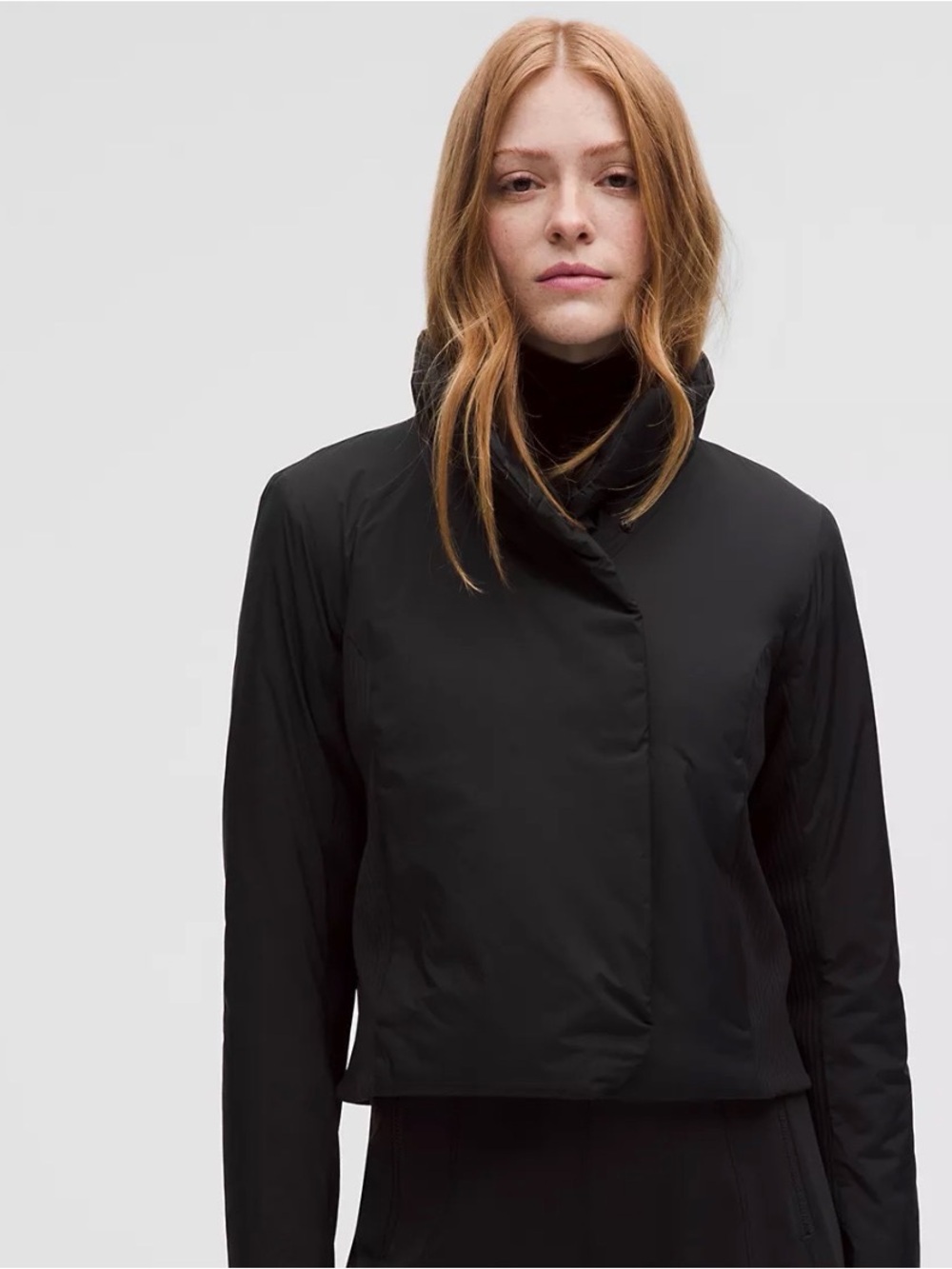 Lululemon Women's Black Insulated Sleek City Jacket